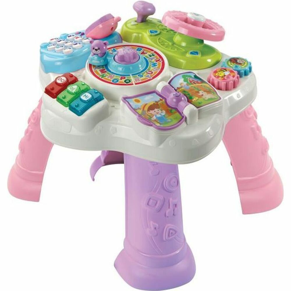 Baby activity table pink on sale