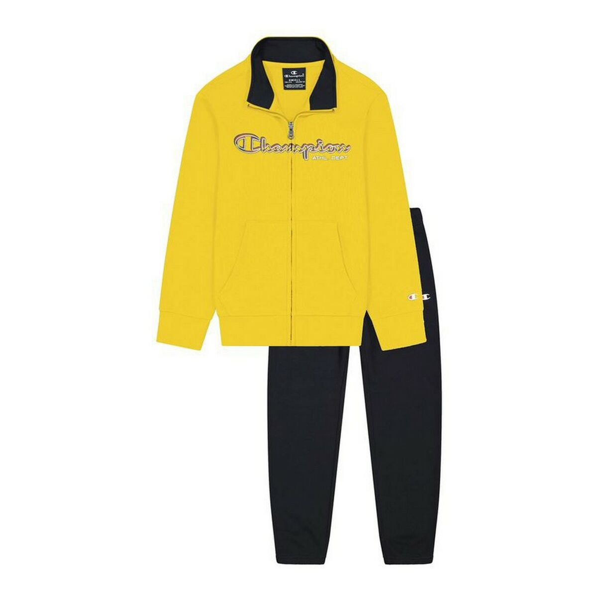 Children s Tracksuit Champion Full Zip Boy Yellow Little Baby Shop IE