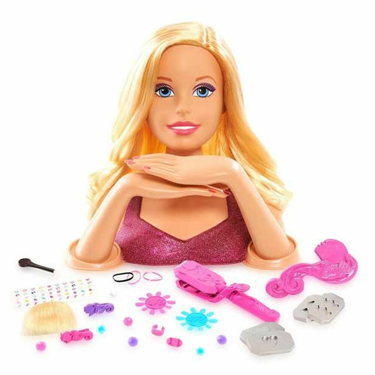 Barbie hairdressing head on sale