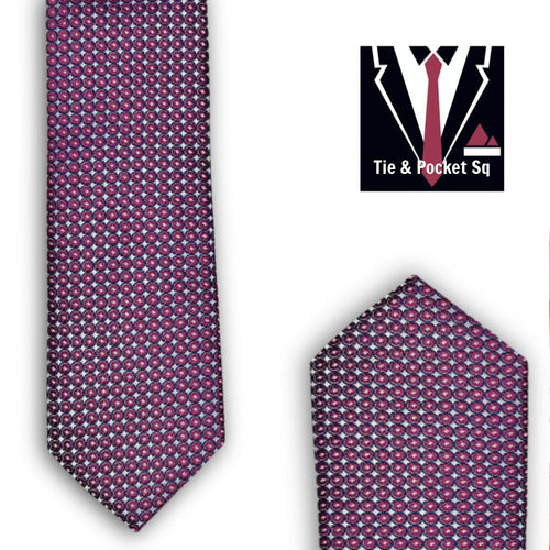 Zazzi Boys Tie and Matching Pocket Square 4242-2