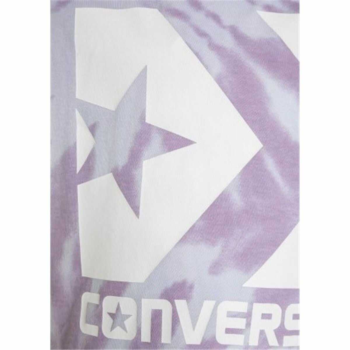 Child's Short Sleeve T-Shirt Converse Tie Dye Plum - Little Baby Shop