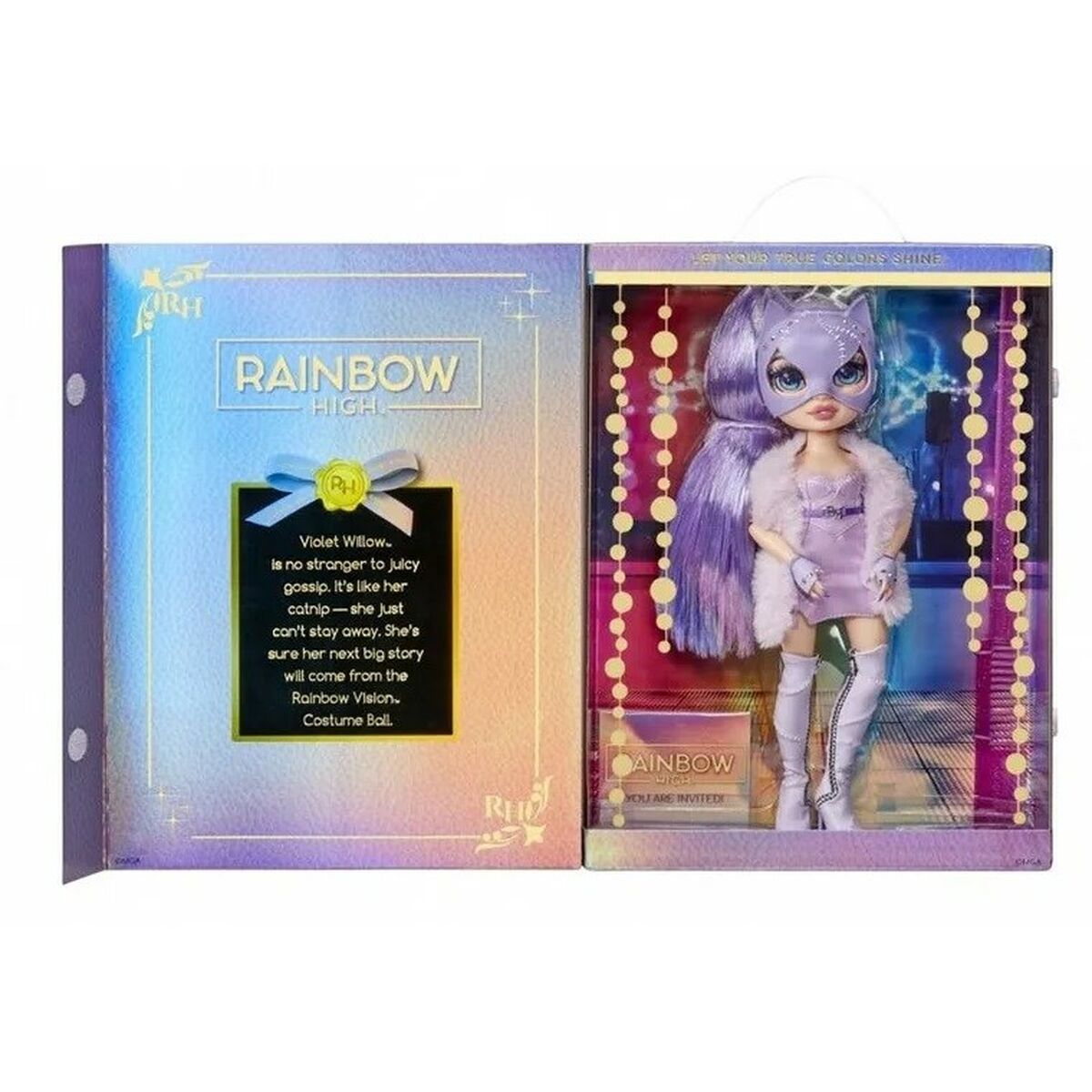 Doll MGA RAINBOW HIGH COSTUME BALL VIOLETT WILLOW - Little Baby Shop