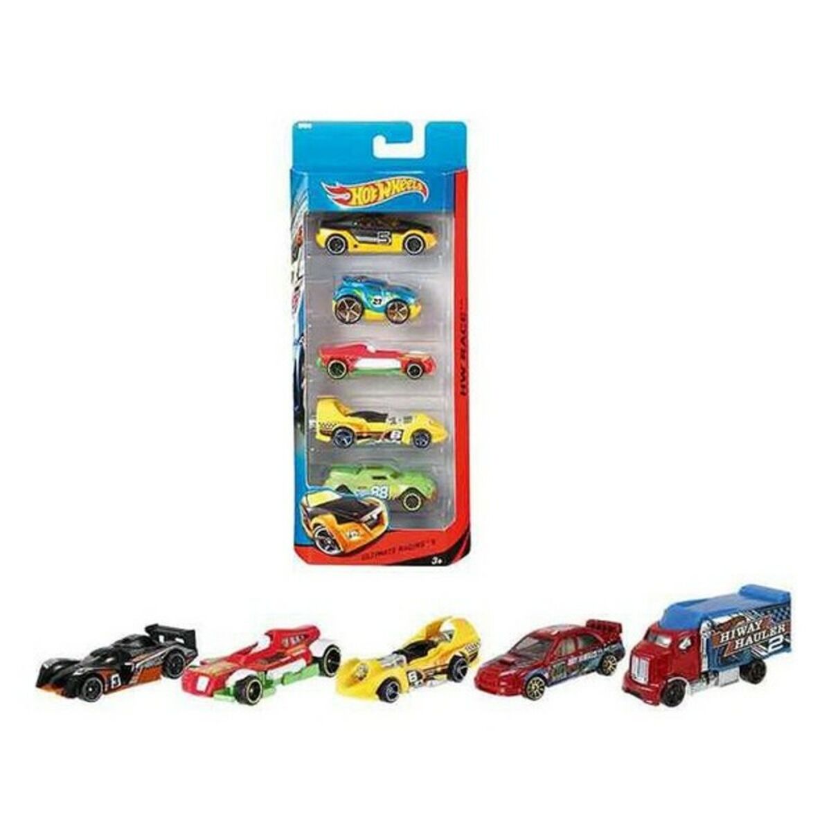 Set of 5 Cars Hot Wheels 1806 - Little Baby Shop