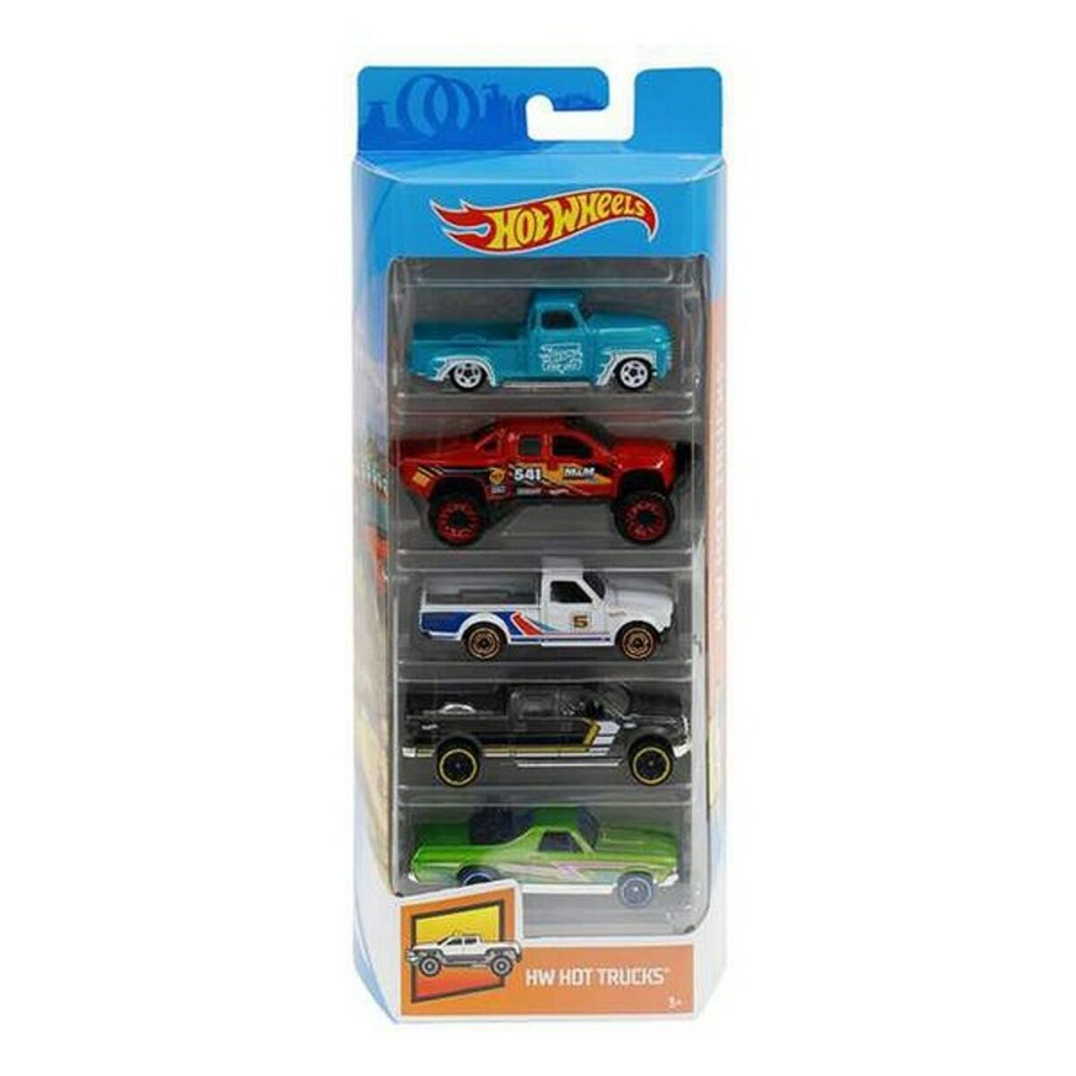 Set of 5 Cars Hot Wheels 1806 - Little Baby Shop