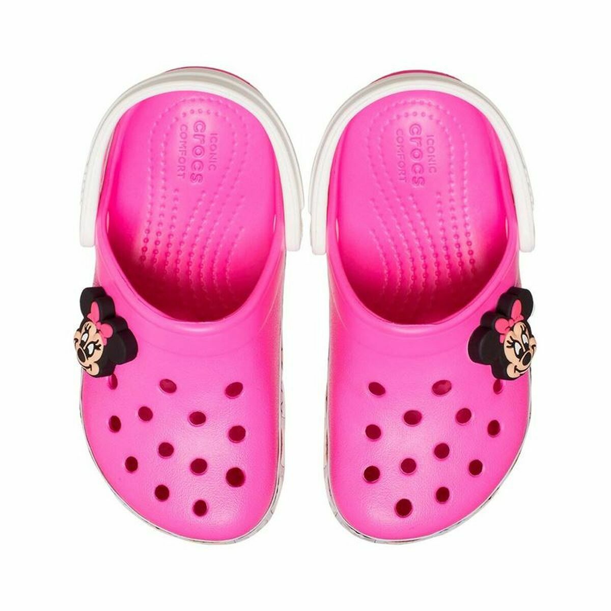 Clogs Crocs Minnie Mouse Fuchsia Kids - Little Baby Shop