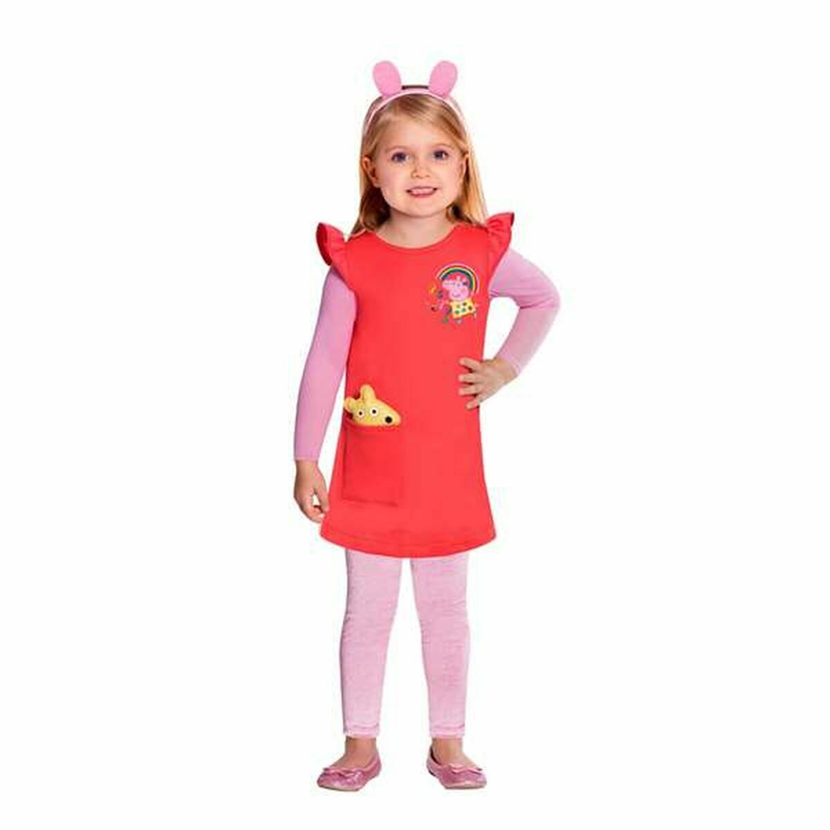 Costume for Children Peppa Pig 3 Pieces - Little Baby Shop