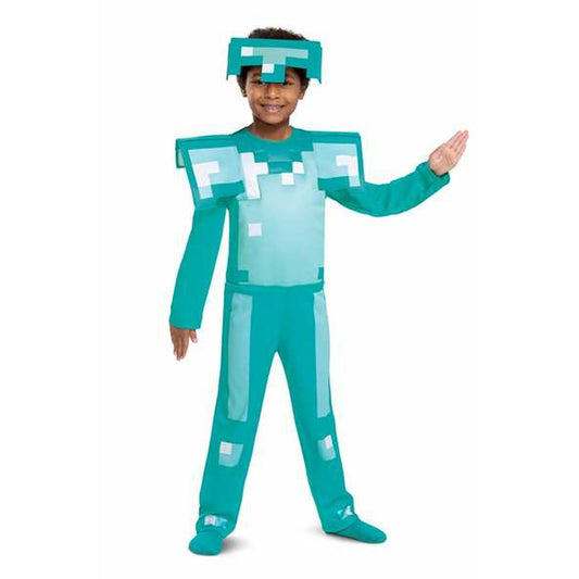 Costume for Children Minecraft Armor Diamond 2 Pieces - Little Baby Shop