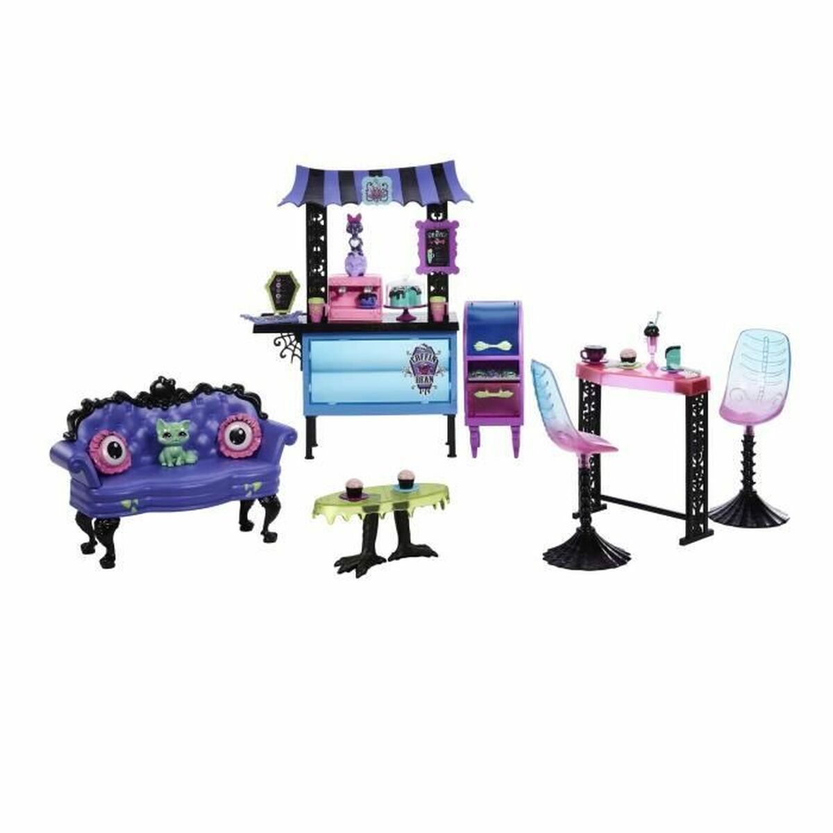 Accessories Monster High LA CAFETERIA DES GOULES - Little Baby Shop