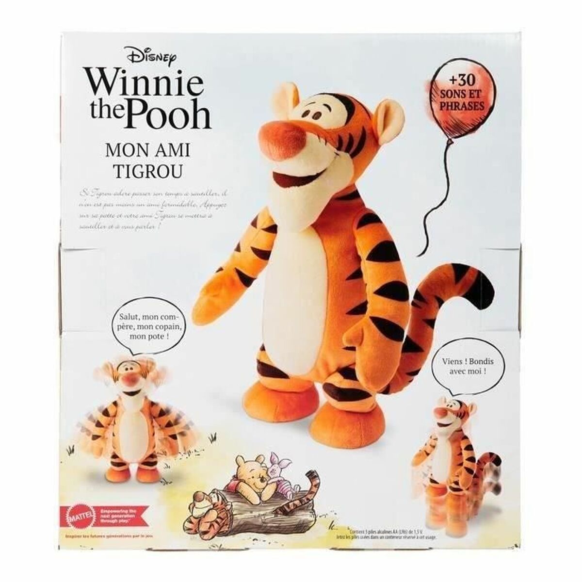 Interactive Pet Mattel Tigger (FR) - Little Baby Shop