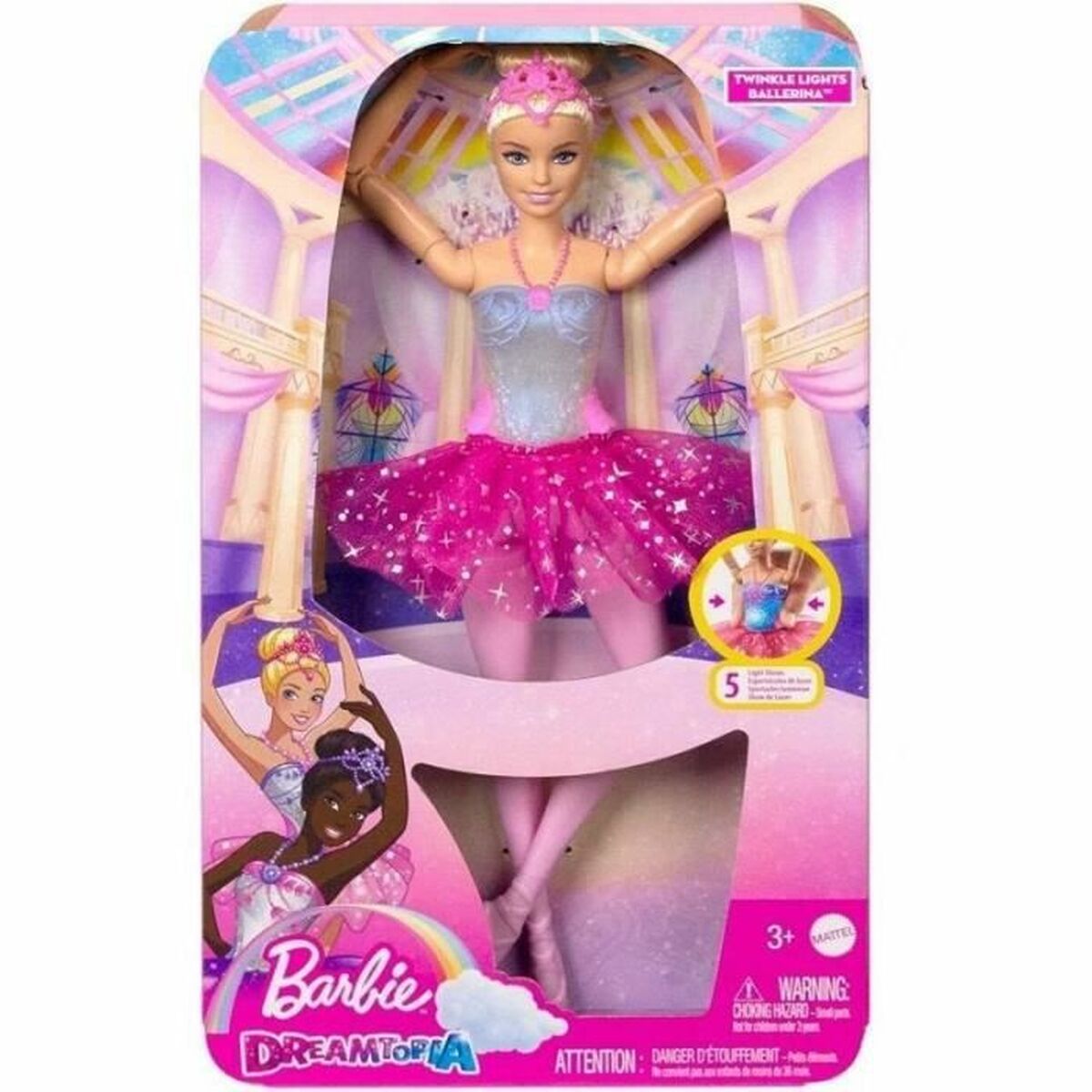 Baby doll Barbie Ballerina Magic Lights - Little Baby Shop