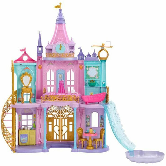 Doll's House Mattel GRAND CASTLE OF THE PRINCESSES - Little Baby Shop