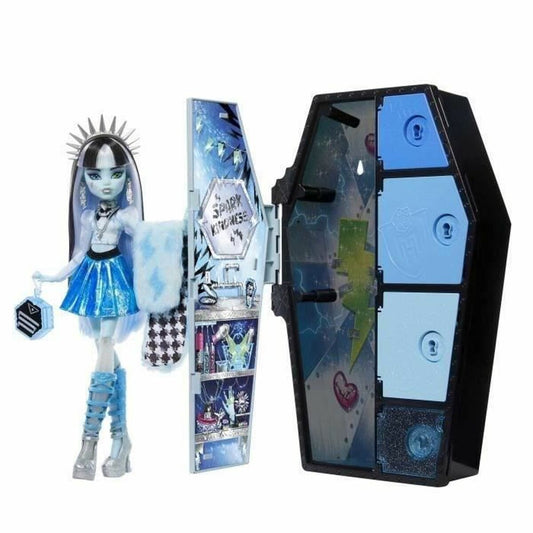 Baby doll Monster High Frankie Stein's Secret Lockers Iridescent Look - Little Baby Shop