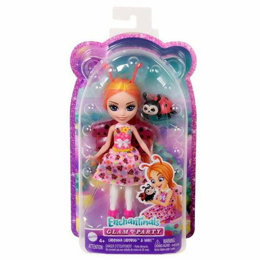 Doll Mattel Enchantimals Ladybird 15 cm - Little Baby Shop