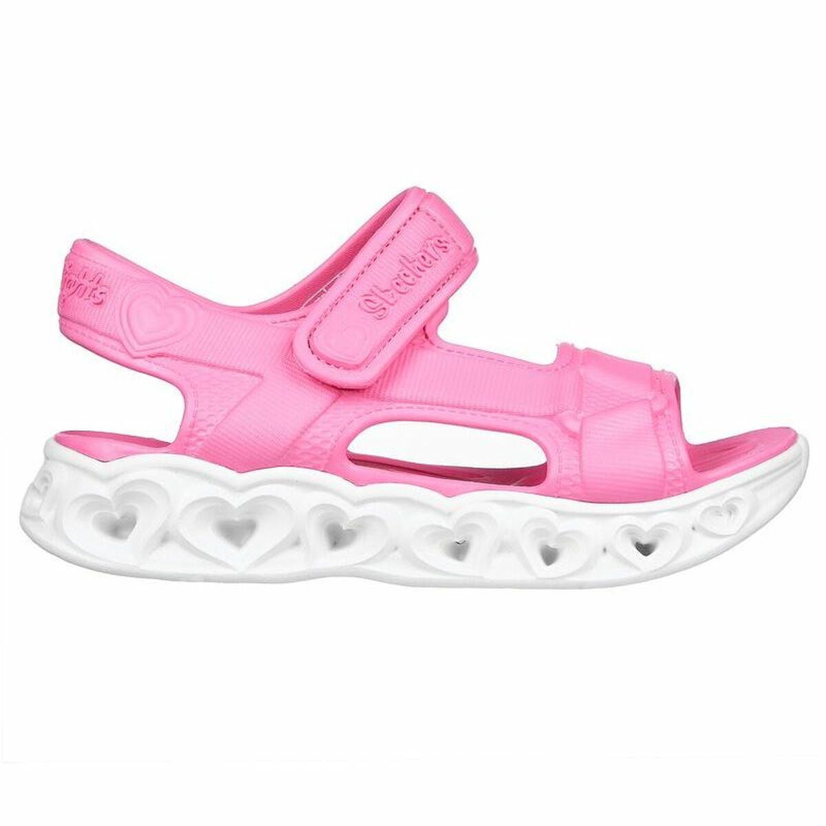 Children's sandals Skechers Lighted Molded Top Pink - Little Baby Shop