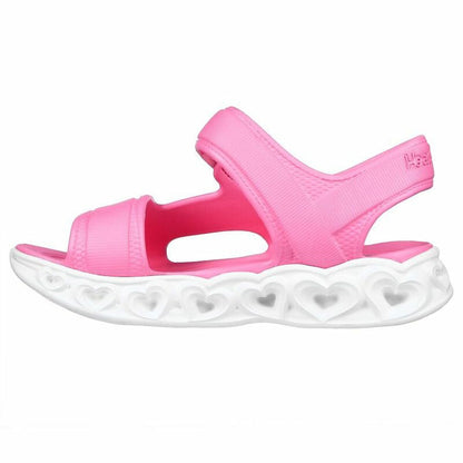 Children's sandals Skechers Lighted Molded Top Pink - Little Baby Shop