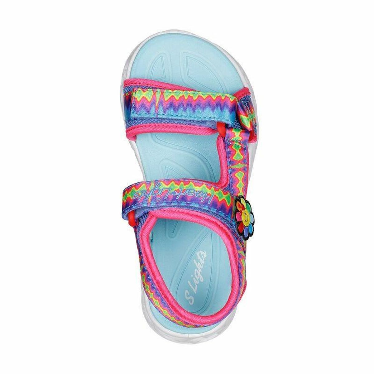 Children's sandals Skechers Heart Lights Pink - Little Baby Shop