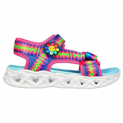 Children's sandals Skechers Heart Lights Pink - Little Baby Shop