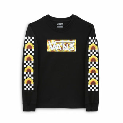 Men’s Sweatshirt without Hood Vans Sunlit V BBF Black - Little Baby Shop