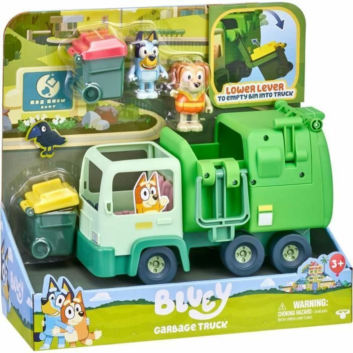 Playset Moose Toys Bluey Garage Truck 2 Units - Little Baby Shop