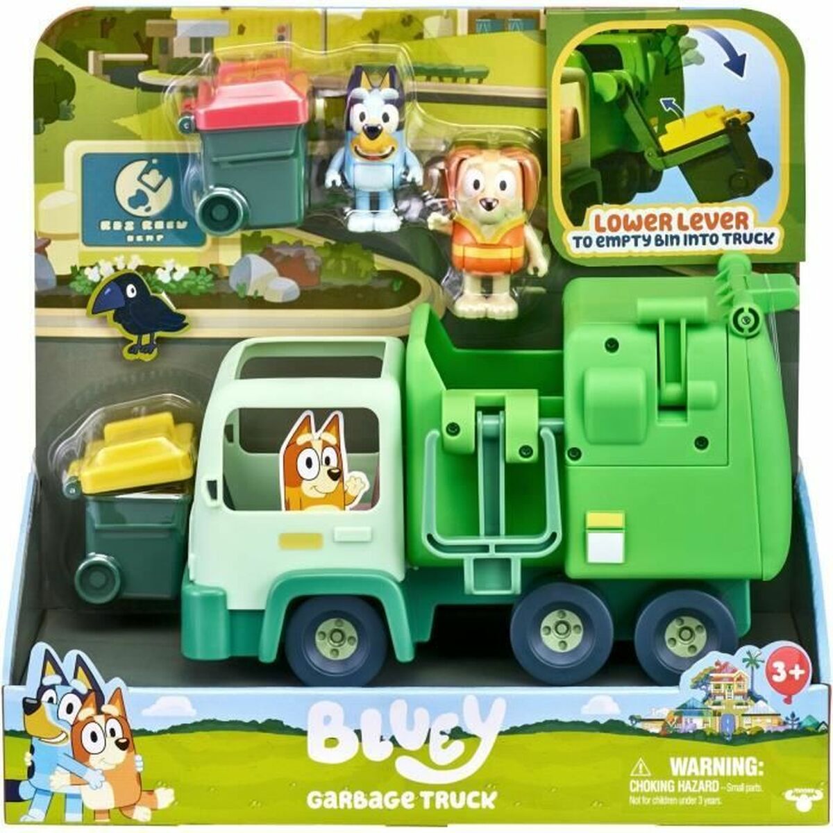 Playset Moose Toys Bluey Garage Truck 2 Units - Little Baby Shop