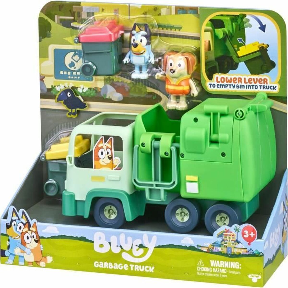 Playset Moose Toys Bluey Garage Truck 2 Units - Little Baby Shop