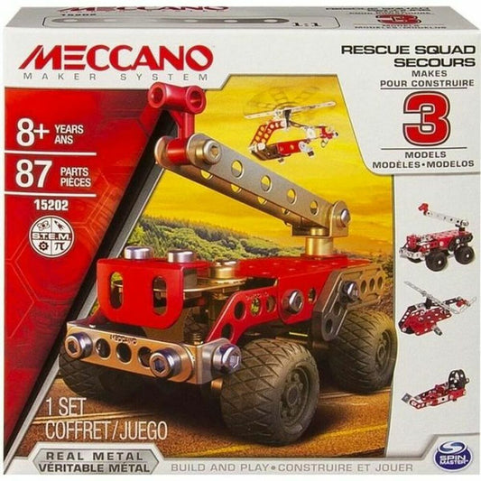 Playset Meccano 3 Model Set 87 Pieces - Little Baby Shop