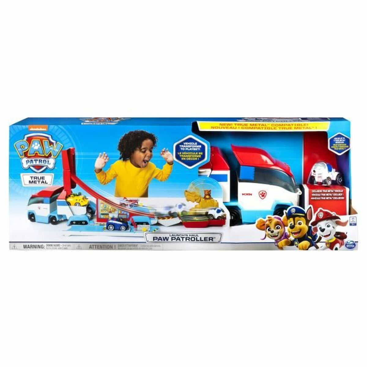 Lorry The Paw Patrol Truck Pat'Patrouilleur TRUE METAL ™ - Little Baby Shop