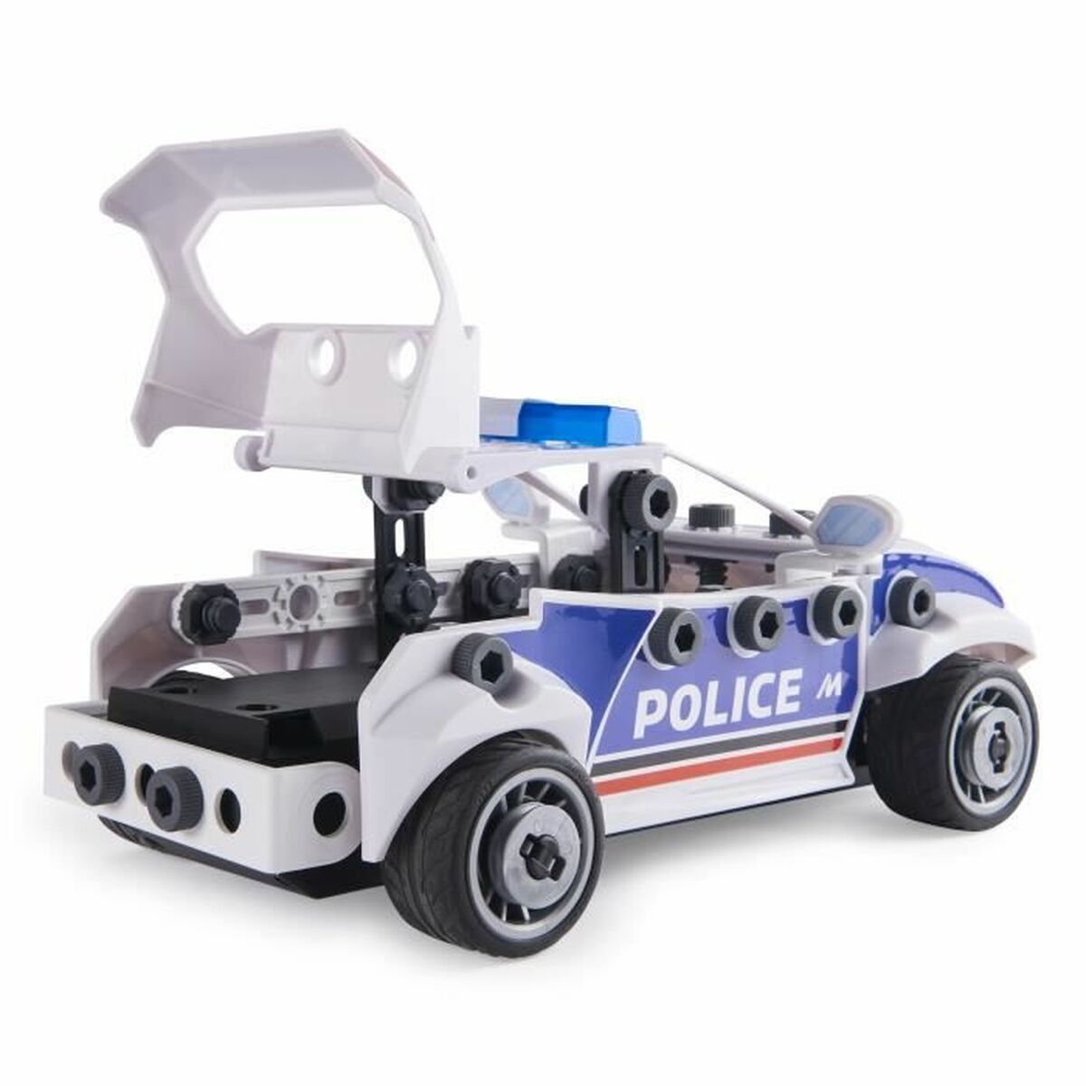 Remote-Controlled Vehicle Meccano Junior STEM Remote-Controlled Vehicle Police Car - Little Baby Shop