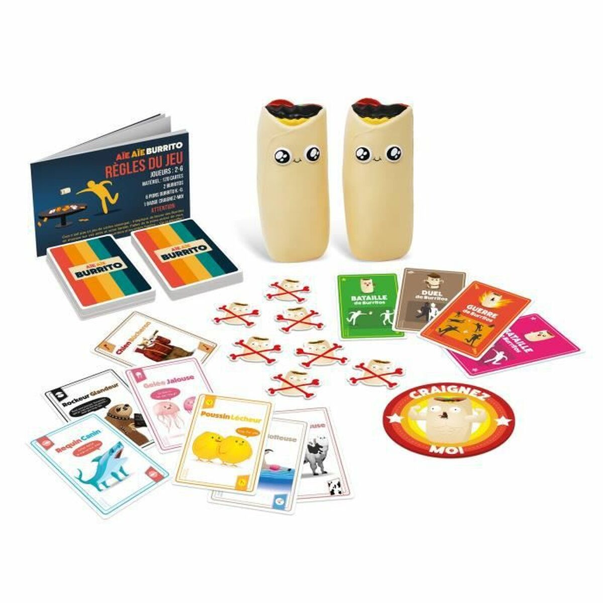 Board game Asmodee Aïe Aïe Burrito (FR) - Little Baby Shop