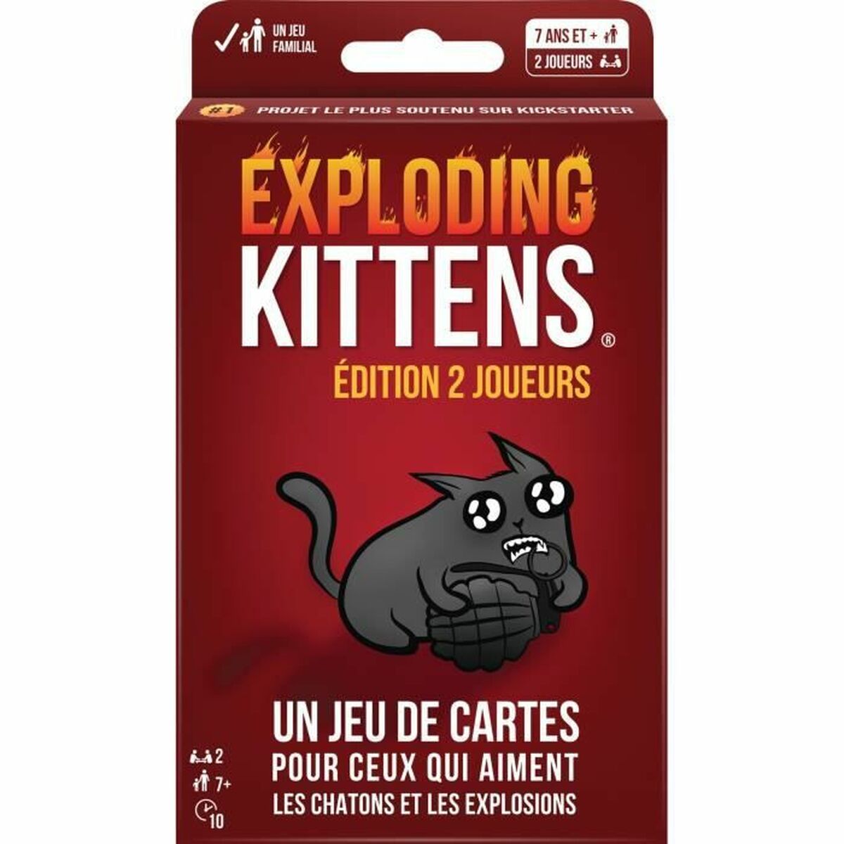 Card Game Asmodee Exploding Kittens - Little Baby Shop