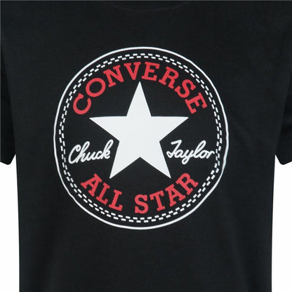 Children's Sports Outfit Converse Core Tee Black/Grey - Little Baby Shop