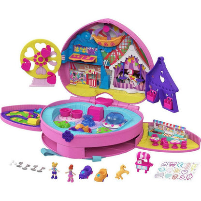 Playset Polly Pocket Transportable Fairground - Little Baby Shop