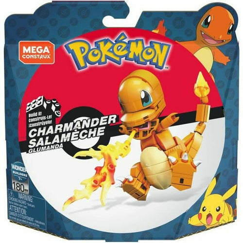 Construction set Pokémon Pokémon Salameche to build 180 Pieces - Little Baby Shop