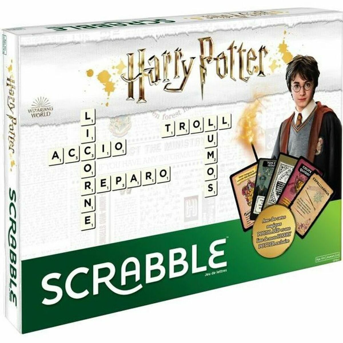 Word game Mattel Scrabble Harry Potter - Little Baby Shop