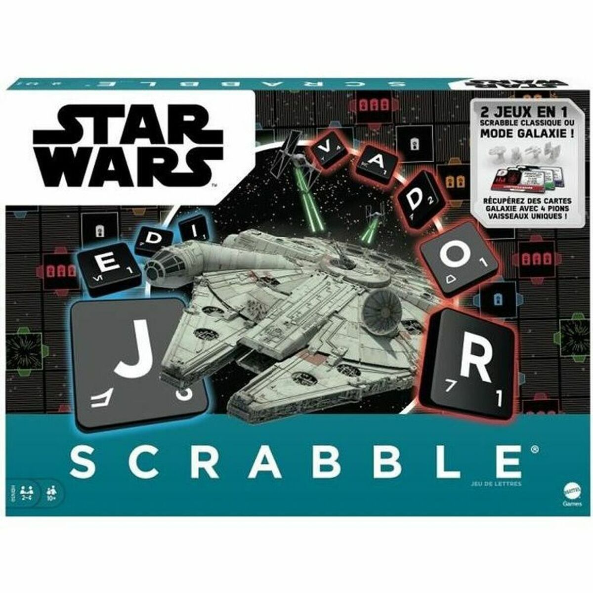 Word game Mattel Star Wars Scrabble (FR) - Little Baby Shop