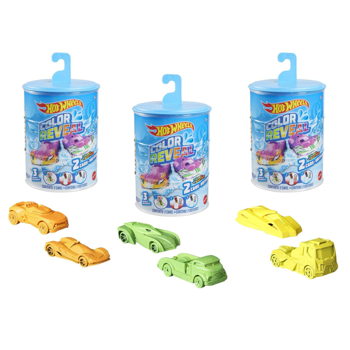 Car Hot Wheels Color Reveal Multicolour Metal - Little Baby Shop