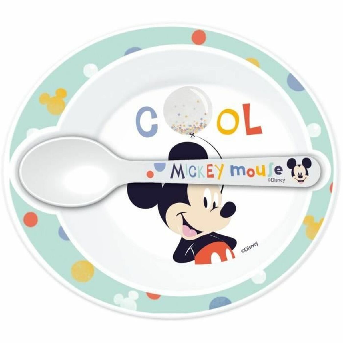 Tableware ThermoBaby Mickey Children's - Little Baby Shop