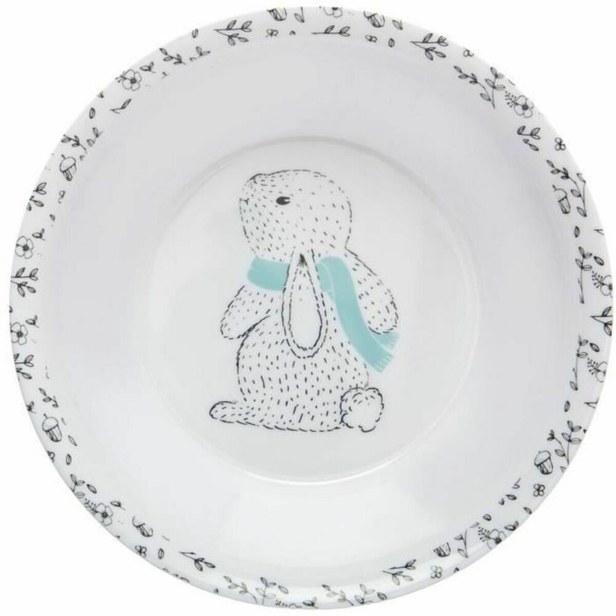 Plate ThermoBaby Forest - Bunny - Little Baby Shop