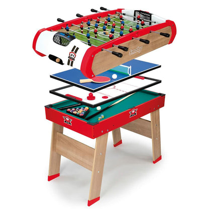 Table football Smoby Powerplay 4-in-1 87 x 120 x 90 cm - Little Baby Shop