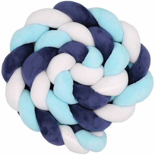 Cushion Babycalin Blue Braiding (200 cm) - Little Baby Shop