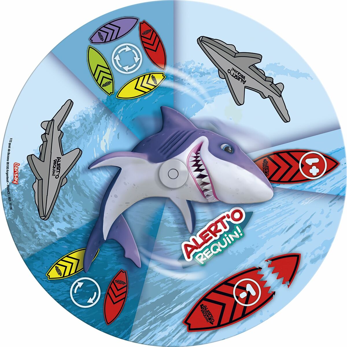 Board game Lansay Alert'o Requin! (FR) - Little Baby Shop