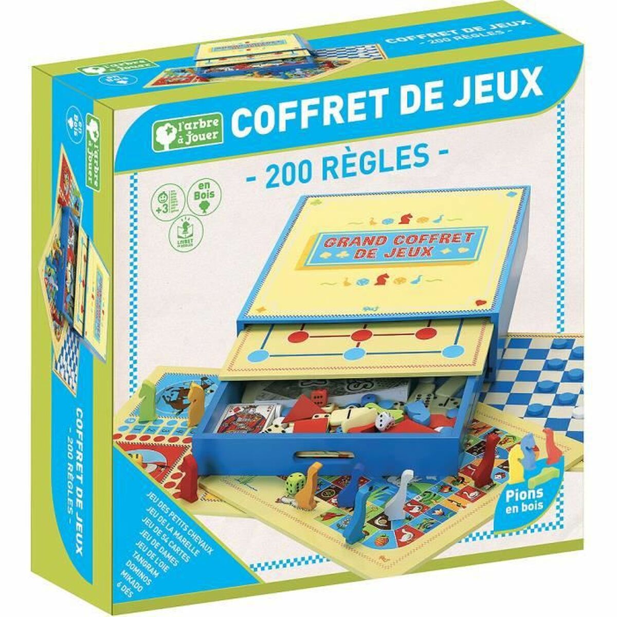 Board game L´Arbre a Jouer 30 x 30 x 8 cm (FR) - Little Baby Shop