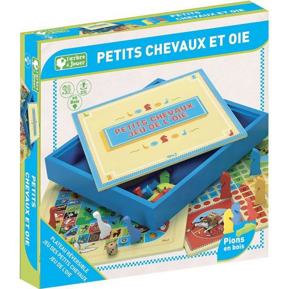 Board game L´Arbre a Jouer Little Horsesan Goose Games - Little Baby Shop