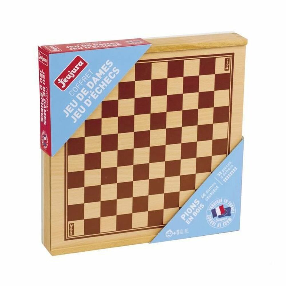 Board game Jeujura Checkers and Chess Box - Little Baby Shop
