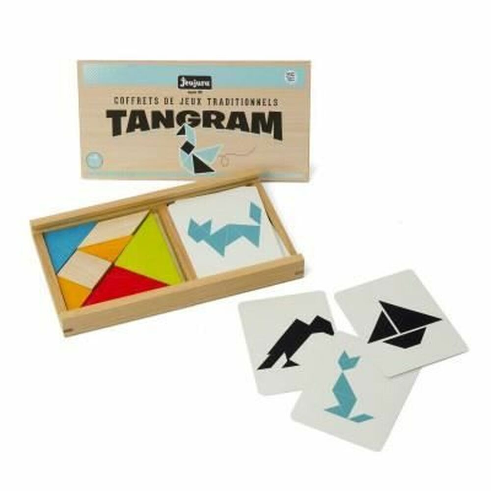 Board game Jeujura Tangram J8144 (FR) Wood - Little Baby Shop