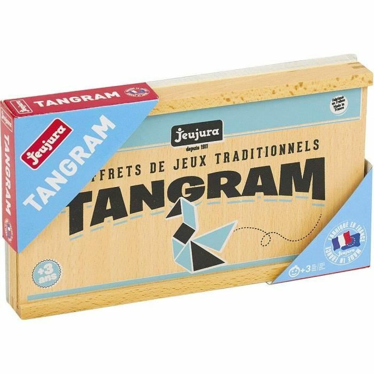 Board game Jeujura Tangram J8144 (FR) Wood - Little Baby Shop