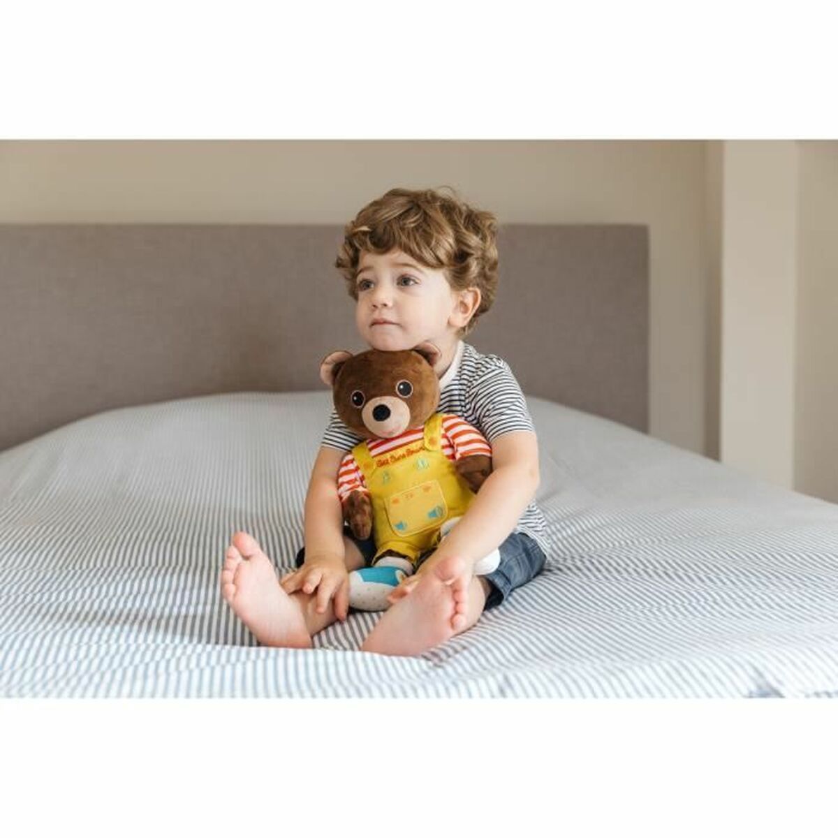 Fluffy toy Gipsy Petit ours brun - Little Baby Shop