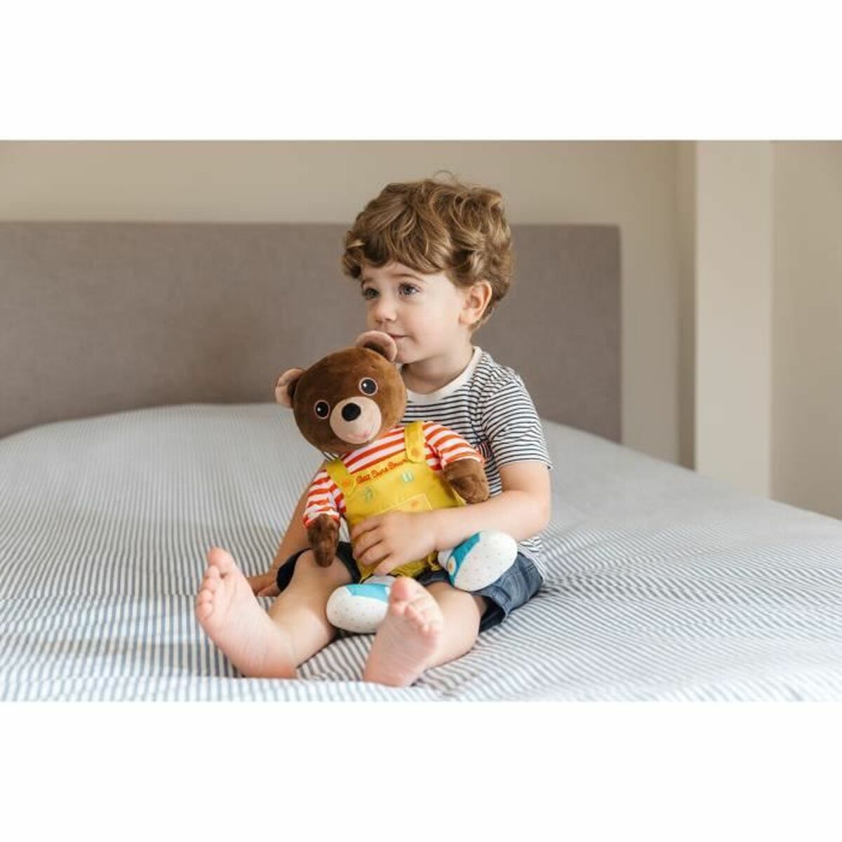 Fluffy toy Gipsy Petit ours brun - Little Baby Shop