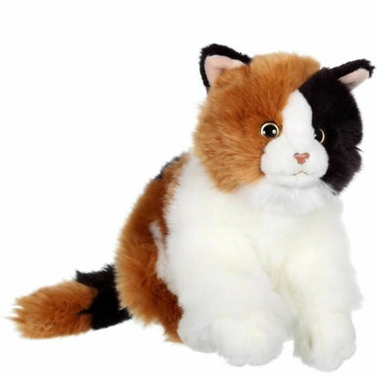 Fluffy toy Gipsy Cat Tricolour - Little Baby Shop