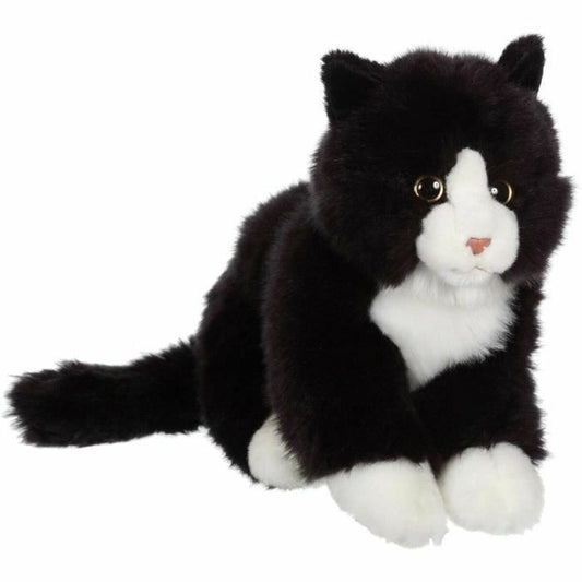 Fluffy toy Gipsy Cat Black/White - Little Baby Shop